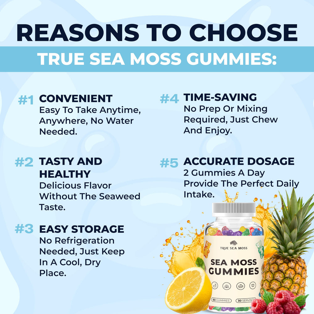 TrueSeaMoss gummies in freezer storage demonstrating extended freshness.