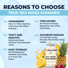 TrueSeaMoss gummies in freezer storage demonstrating extended freshness.