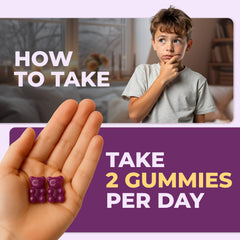 TrueSeaMoss gummies ingredients and nutrition label emphasizing minerals and botanicals.