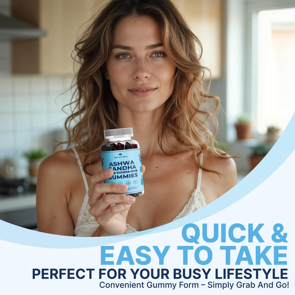 TrueSeaMoss travel-friendly pouch ready for on-the-go routines.