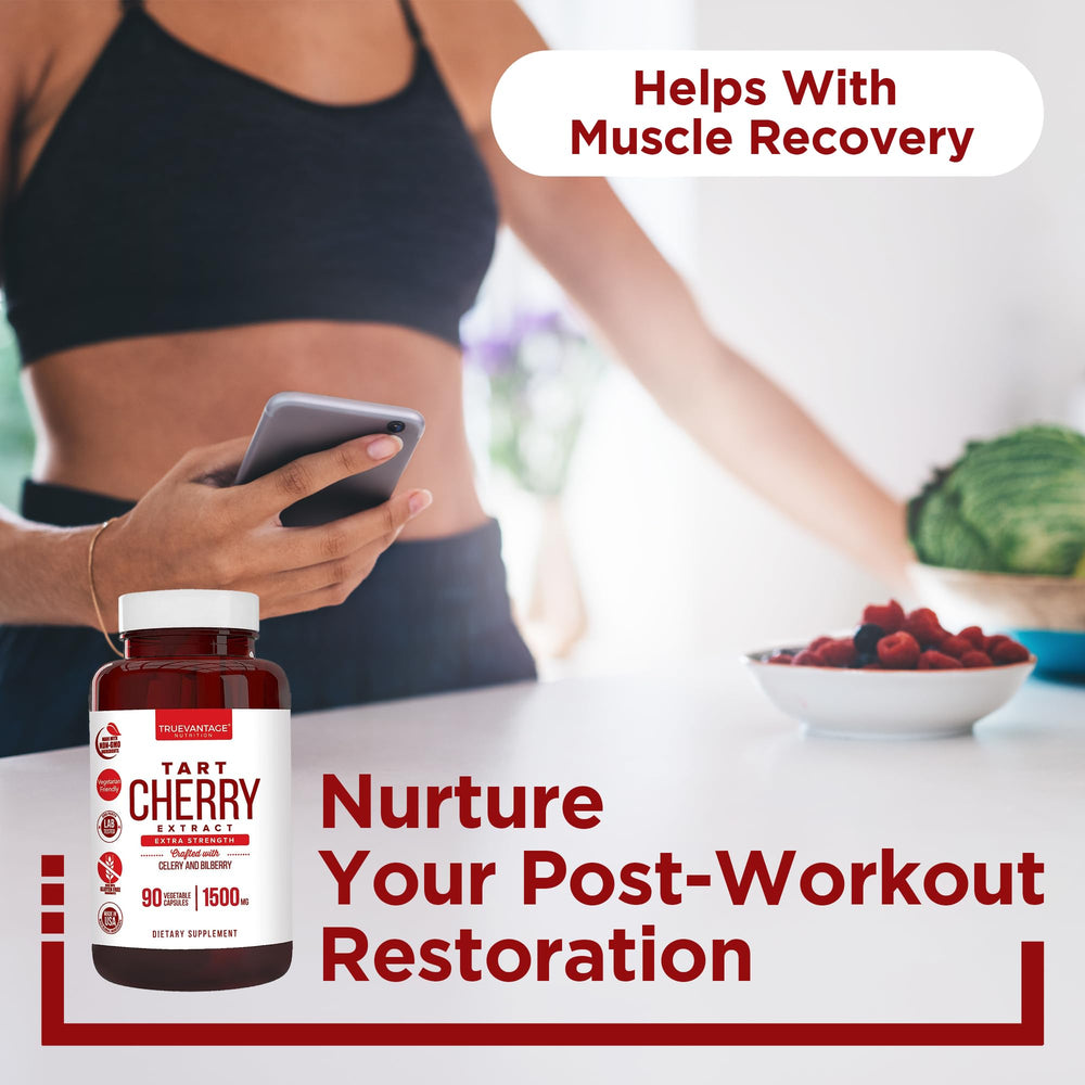 Truevantage Nutrition USA-made facility insignia with bottle on clean background