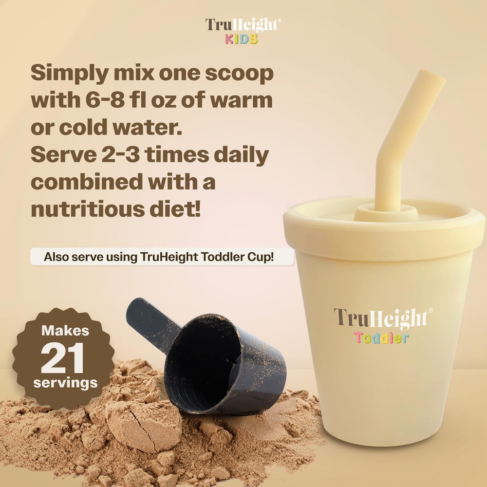 TruHeight spoon-dip with powder for quick mixing