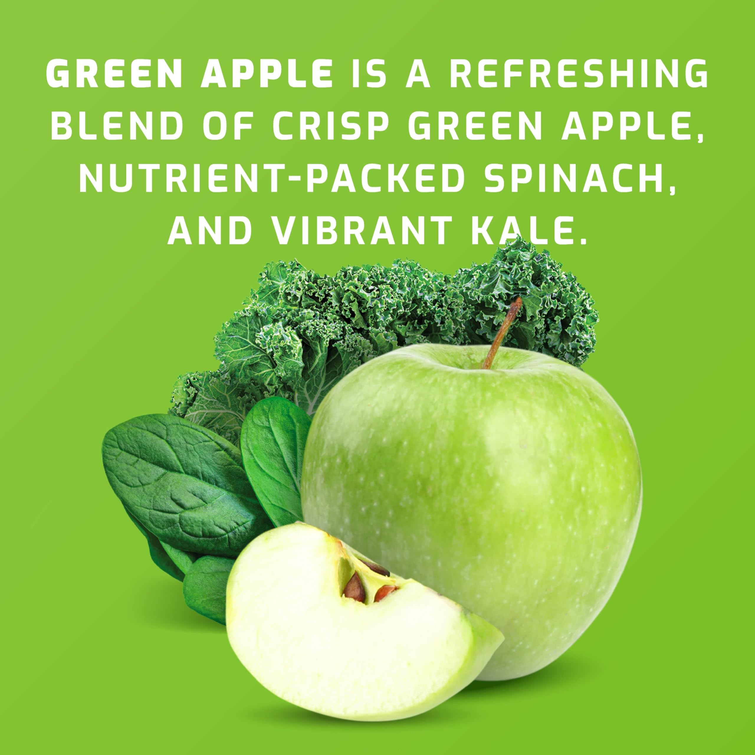 TRULABS Green Apple flavored powder for refreshing taste and zero sugar.