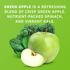TRULABS Green Apple flavored powder for refreshing taste and zero sugar.