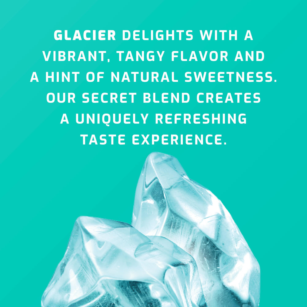 TRULABS Hydrate Glacier bottle holds ready-to-mix powder for workouts.