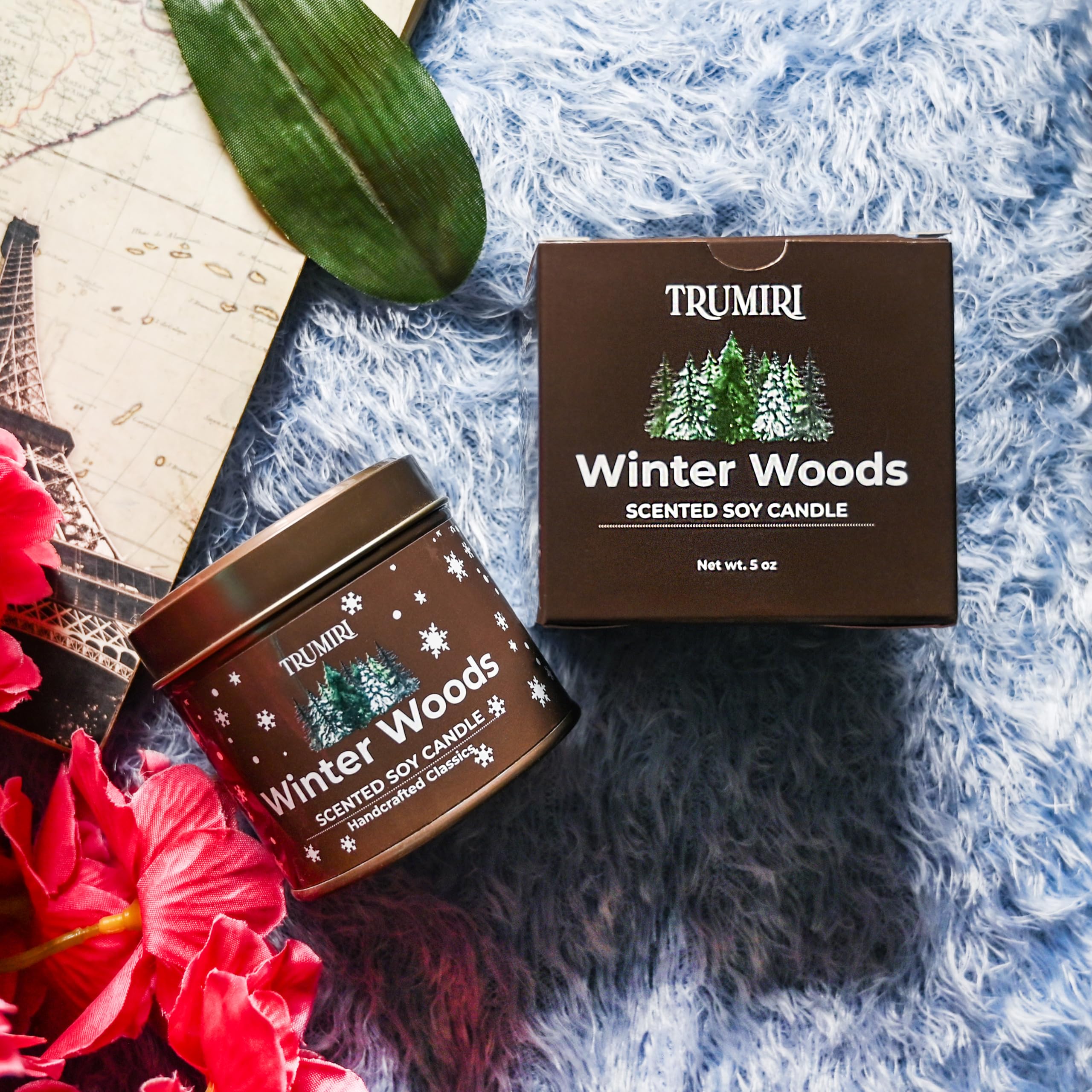 TRUMIRI Winter Woods: regalo sofisticado con fragancia de pino.