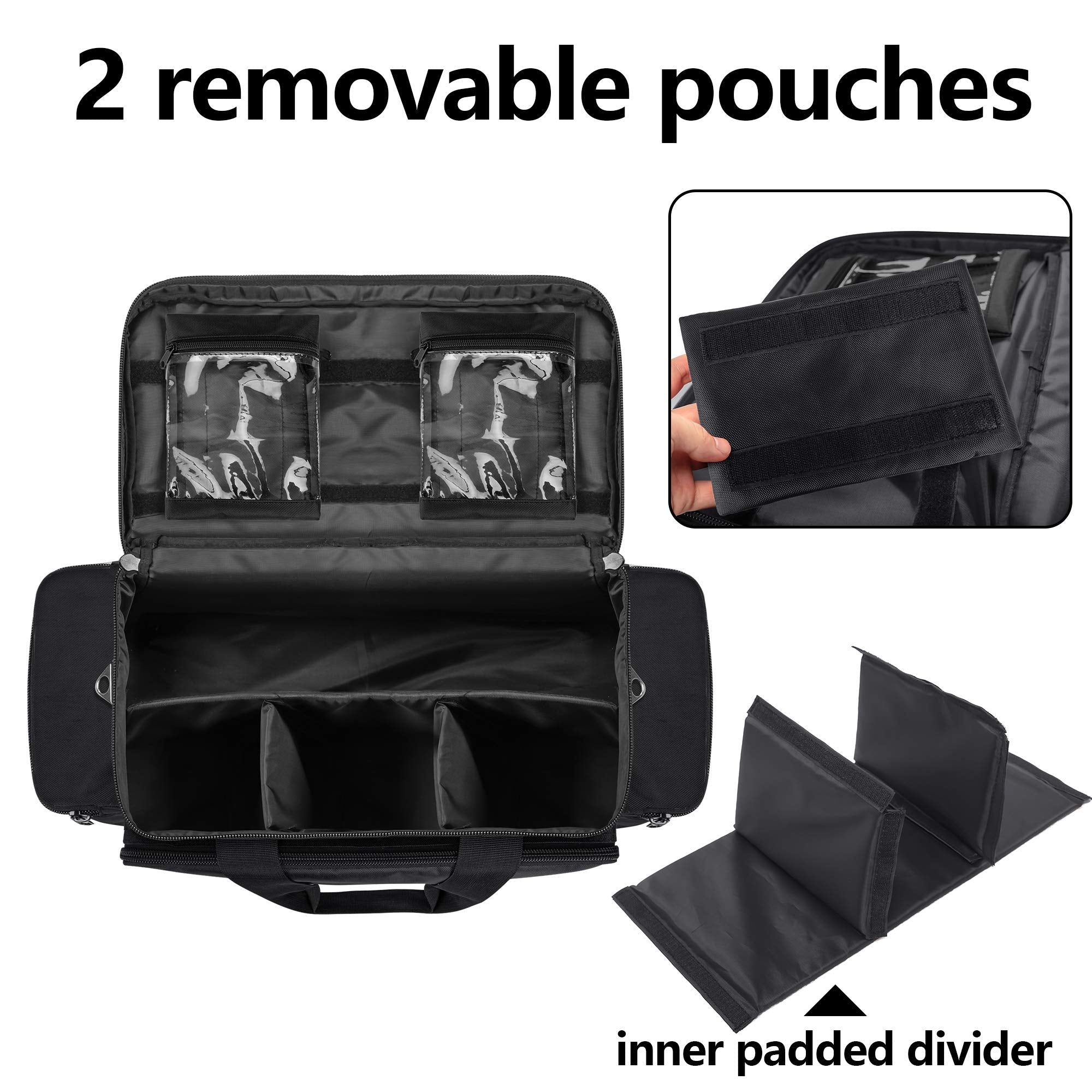 Trunab first aid bag interior dividers organize gear efficiently for quick access