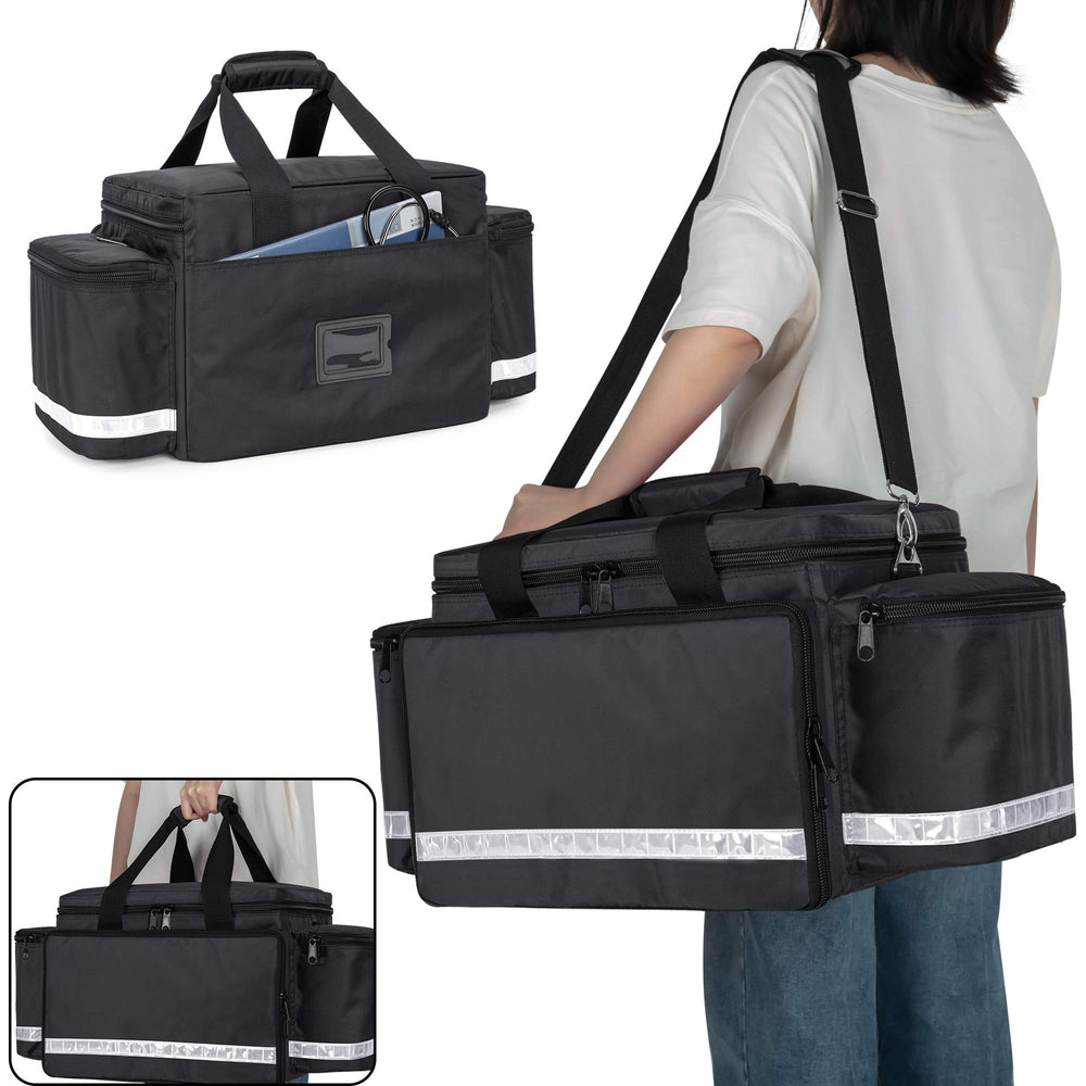 Trunab first aid bag no-scratch bottom protects contents during transport