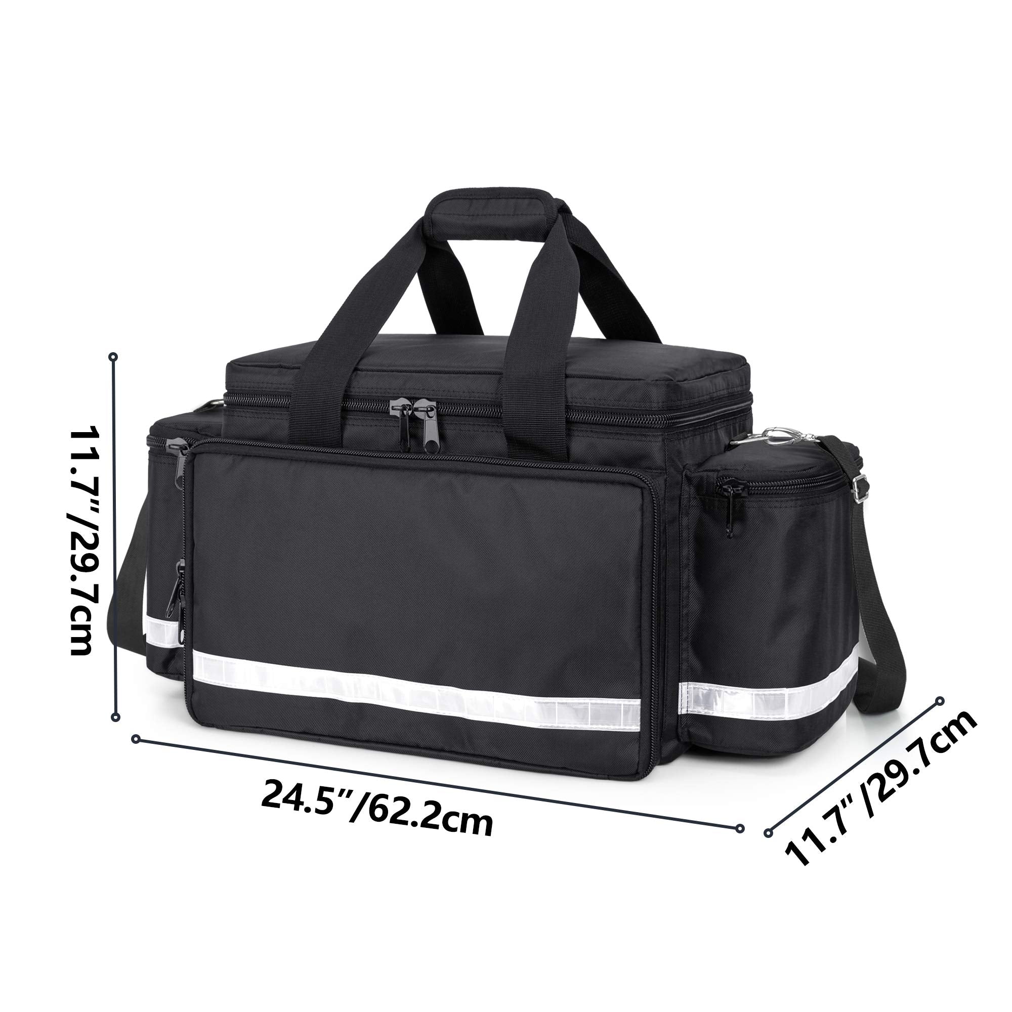 Trunab first aid bag padded handle and strap for comfortable carrying