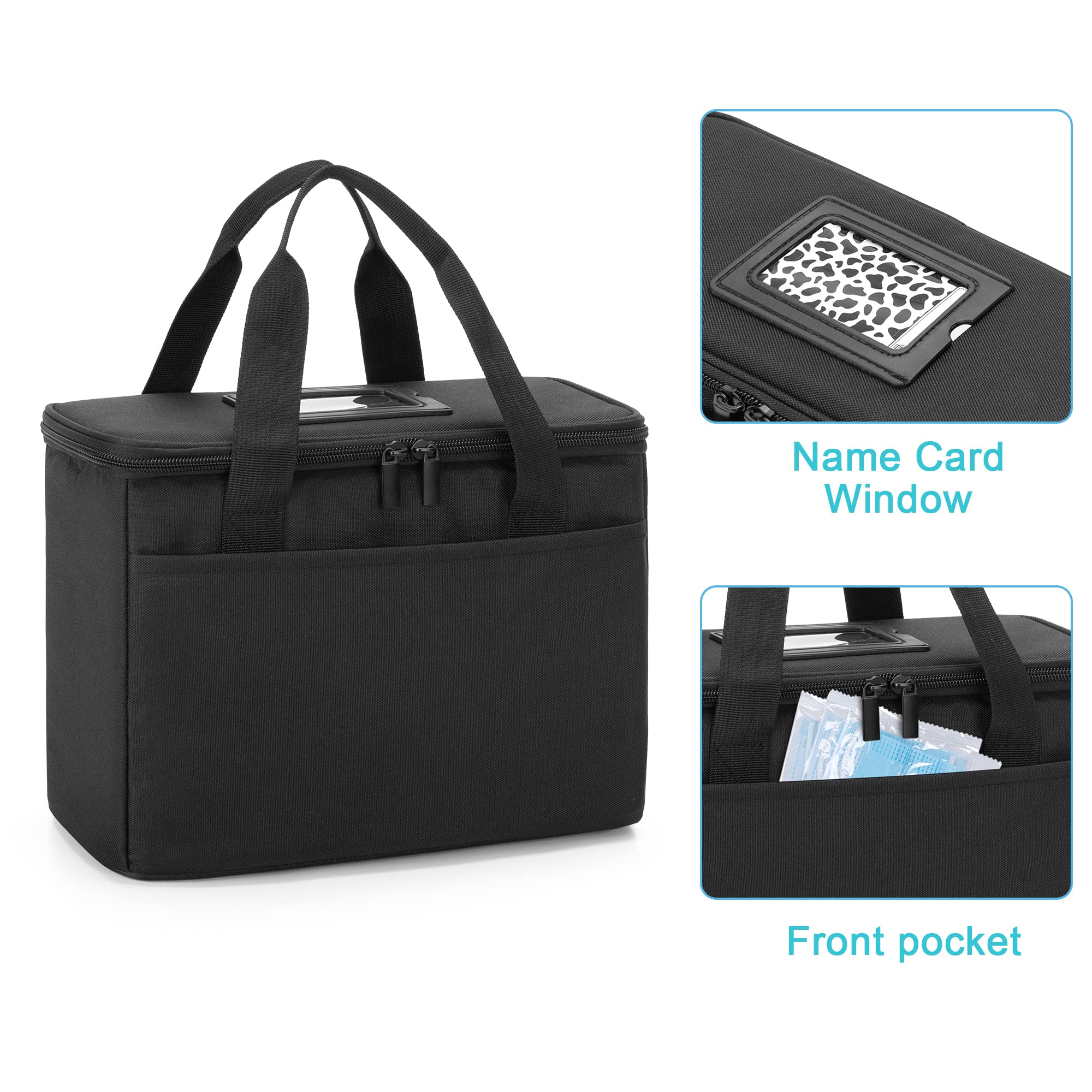 Trunab first aid bag portable top-handle for easy carrying.