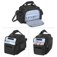 Trunab Home Health Nurse Bag interior layout with mesh pockets for quick access to essentials