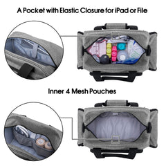 Trunab nurse bag back ID window for instant recognition in emergencies.