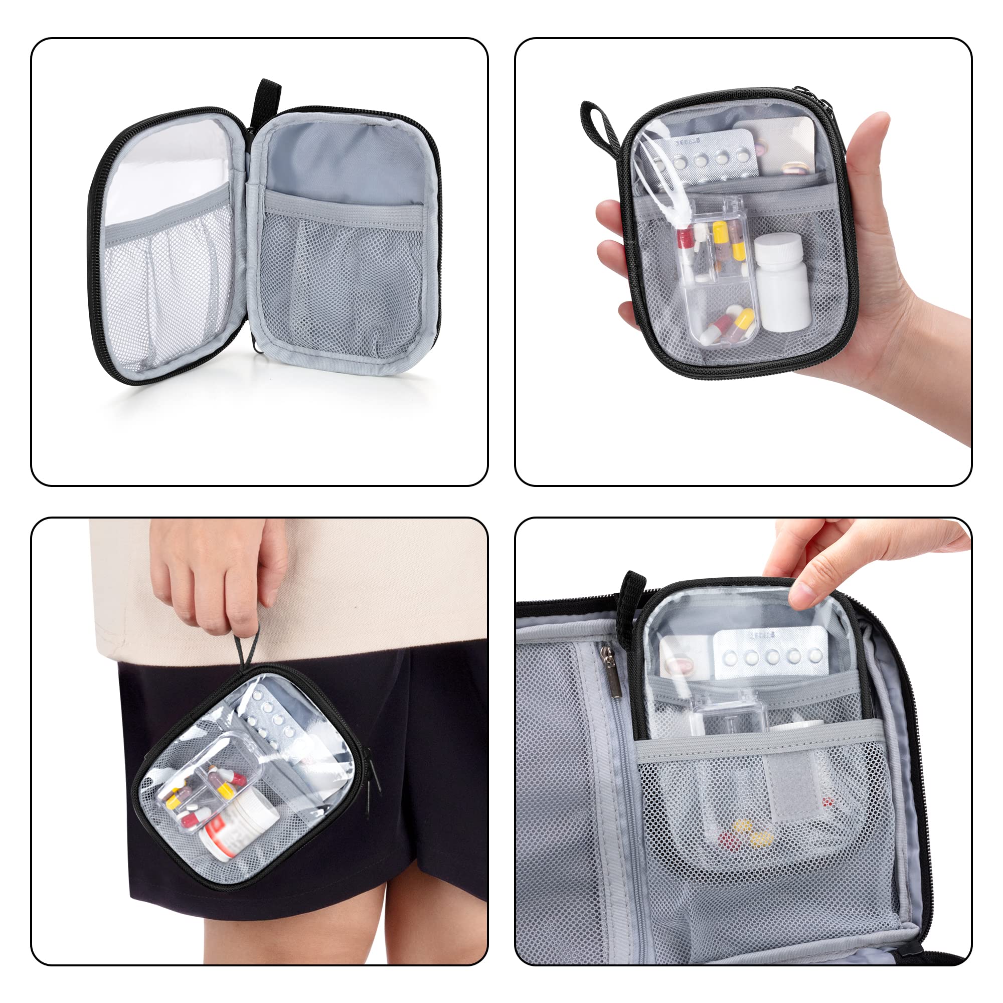 Trunab weather-resistant nylon exterior for durable travel use.