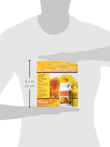 Trunature Vision Softgels packaging close-up with label details.
