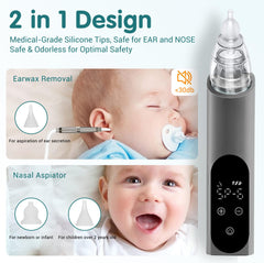 TRUSTV Replacement Silicone Ear Spoons included for reusable, hygienic ear cleaning.