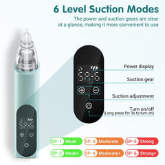 TRUSTV USB-rechargeable-ear-vacuum highlighting portable charging for on-the-go use.