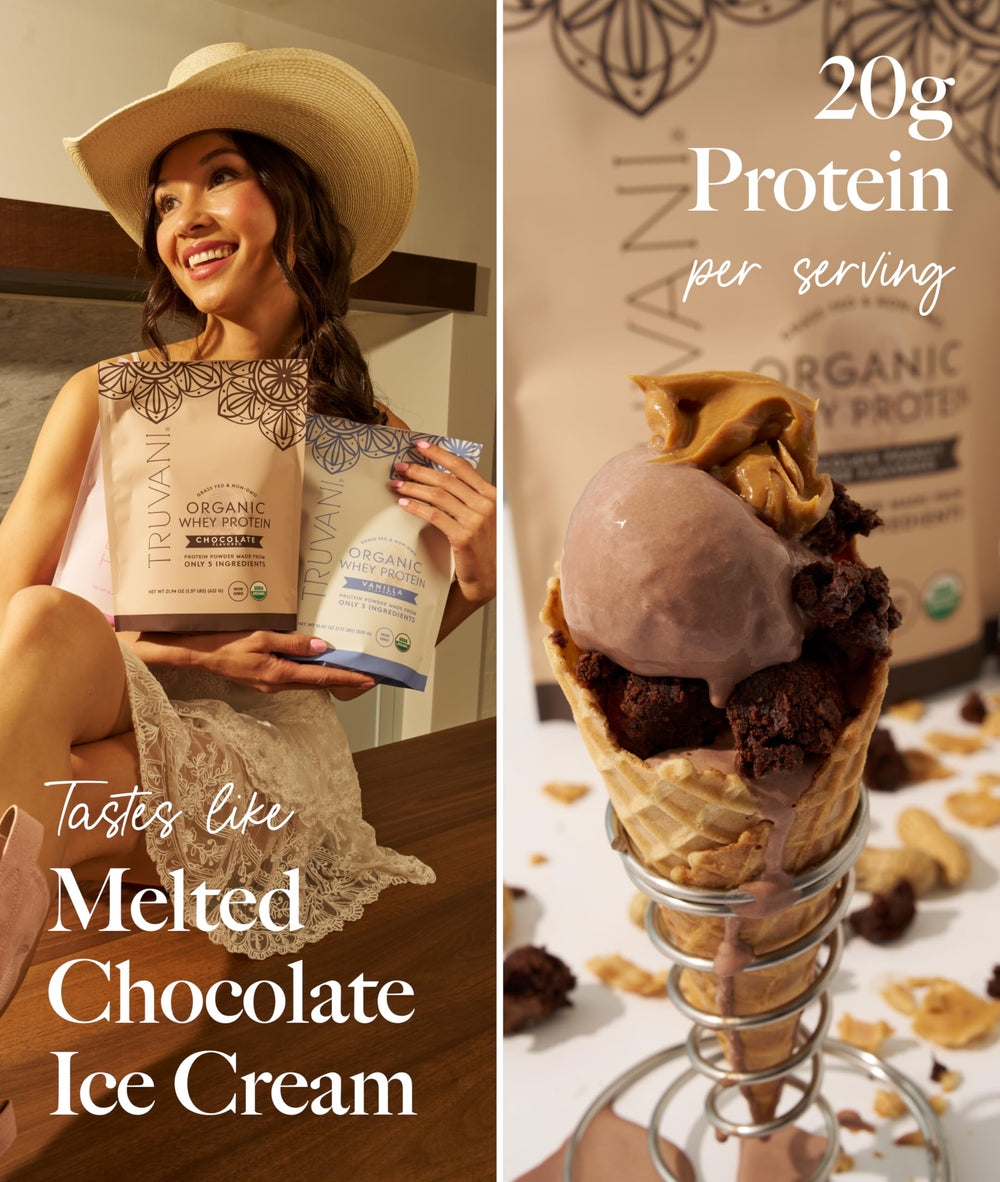 Truvani 20g protein per scoop highlight for muscle support