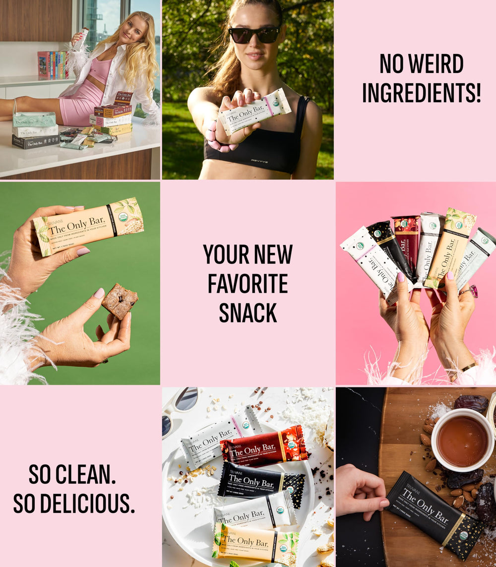 Truvani Bar on-the-go packaging for busy days