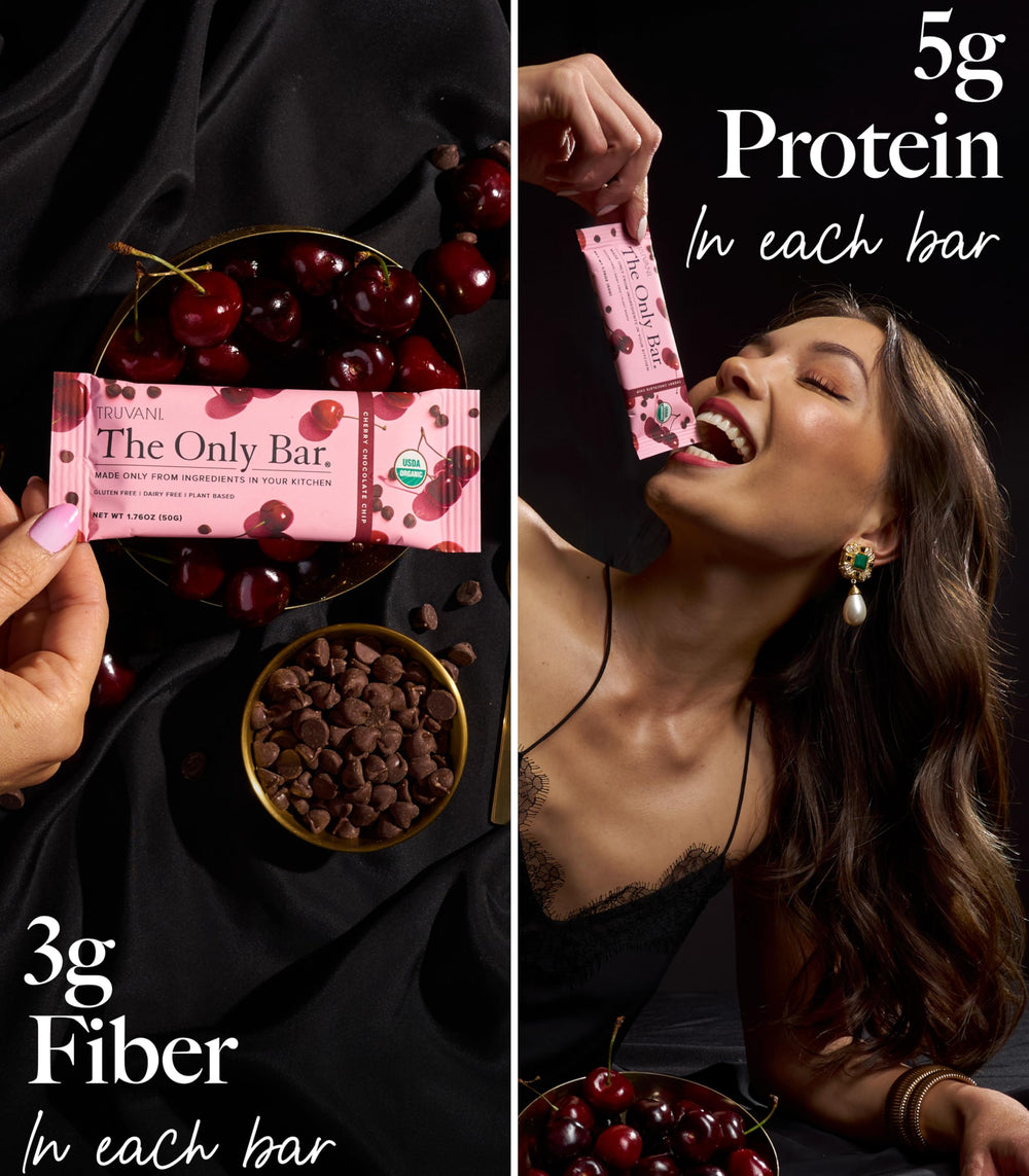 On-the-go Truvani bar ready for workouts or busy days