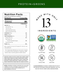 Truvani Protein + Greens kale jar, greens-forward nutrition blend