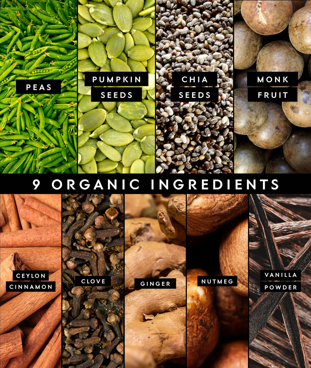 Truvani protein powder scoop highlights serving size and protein content