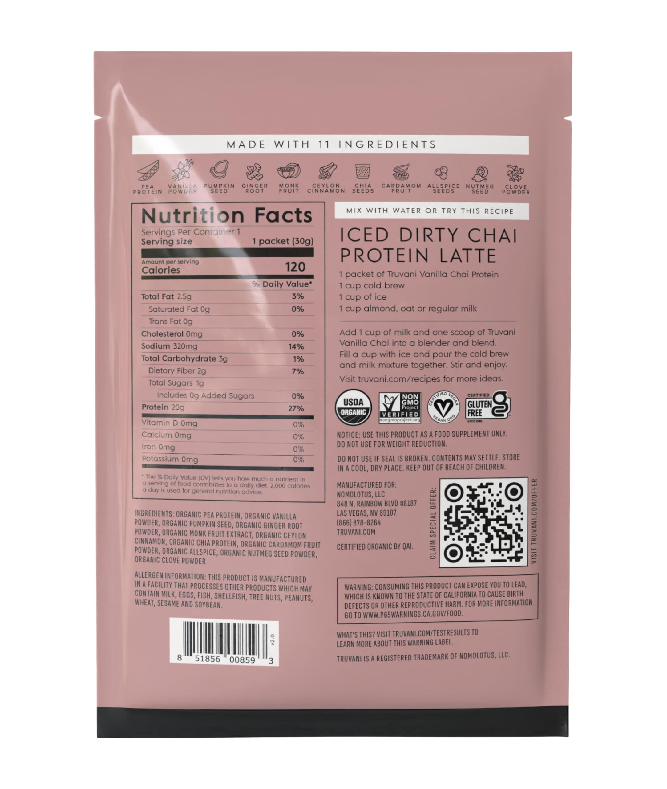 Silky, non-gritty texture makes daily protein enjoyable.