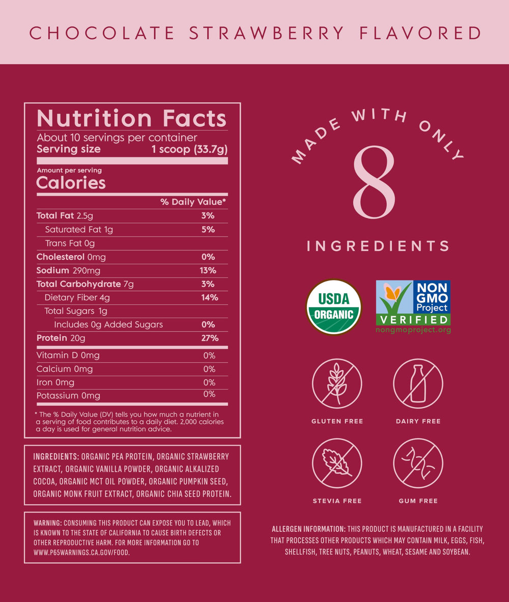Measuring a scoop of Truvani protein powder for a wholesome smoothie.