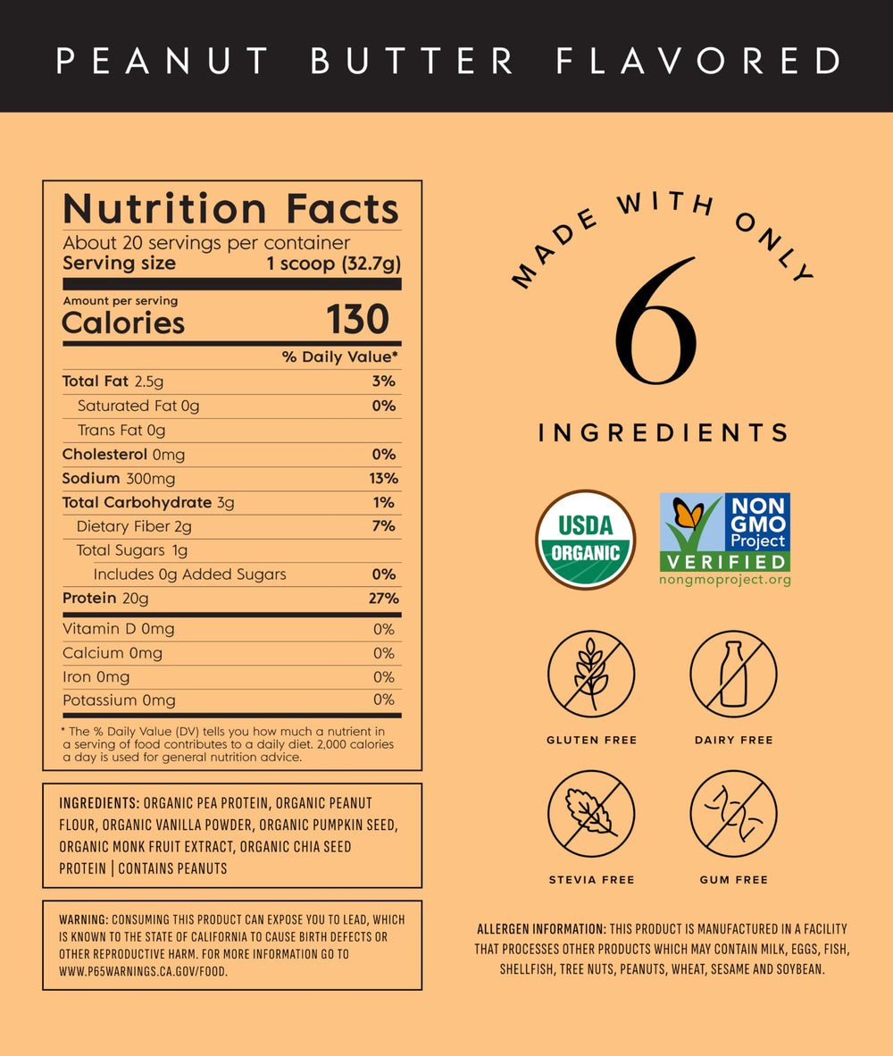 Truvani pea protein powder scoop for quick, on-the-go shakes.