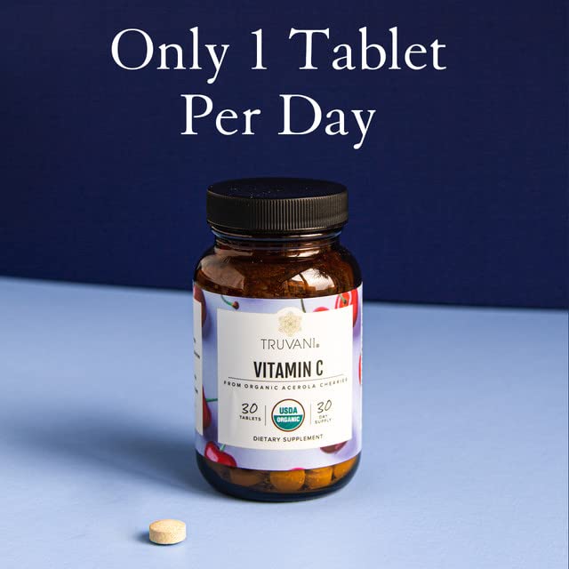 Truvani Vitamin C dissolves easily in water for refreshing beverages.