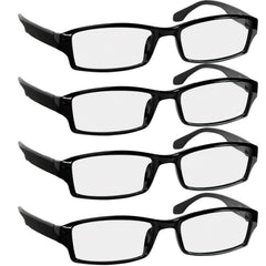TruVision Readers 9501HP full-frame rectangular glasses for all-day lightweight comfort.