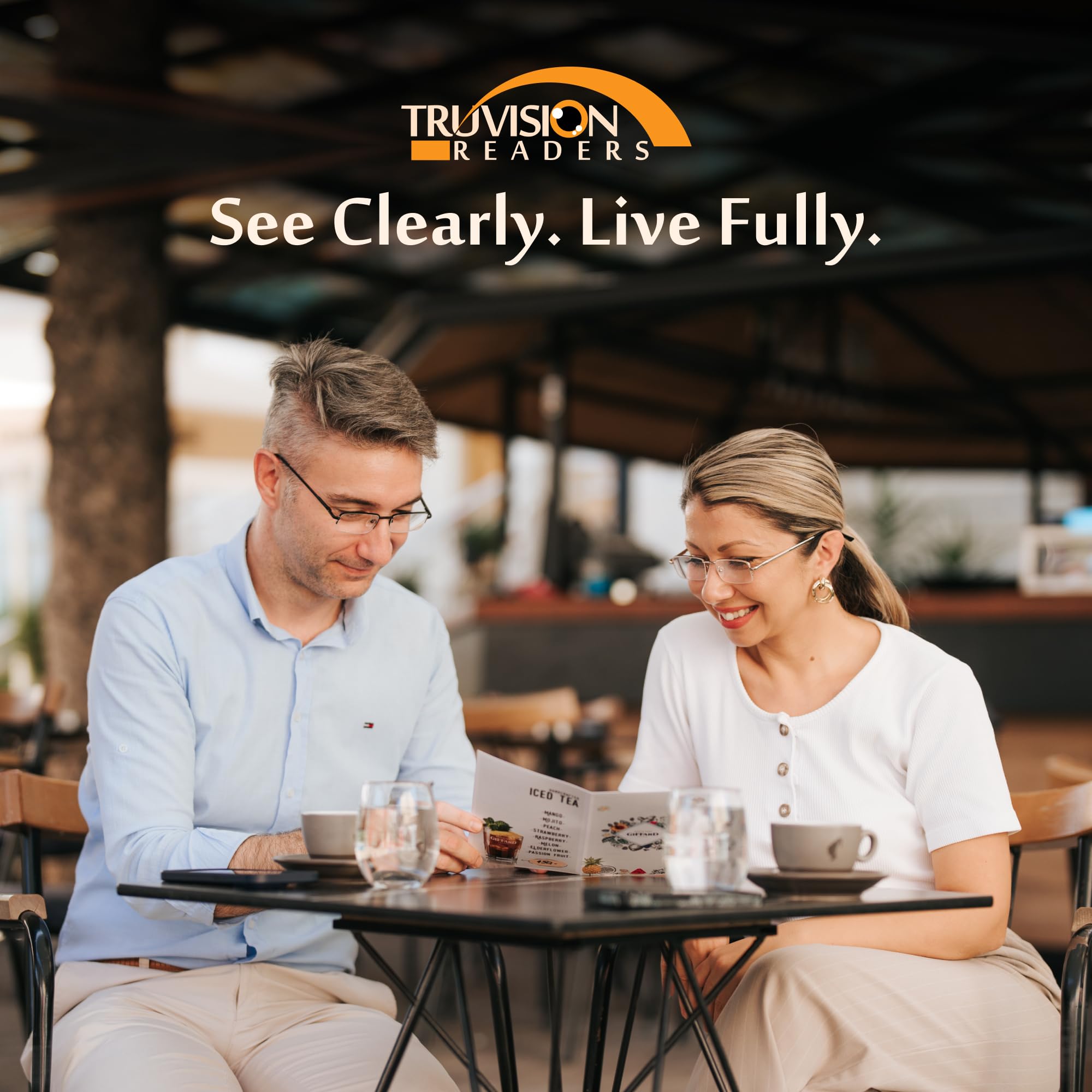 TruVision Readers Dura Flex Hinges withstand daily use with lasting durability.