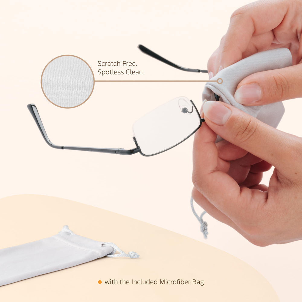 TruVision Readers Sure Flex Comfort Arms provide a gentle, secure fit during long sessions.