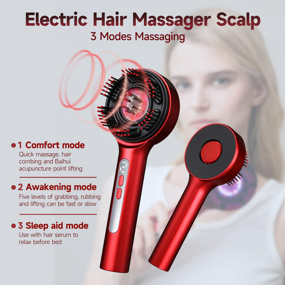 Trvtve soothing mode offering relaxing scalp kneading.