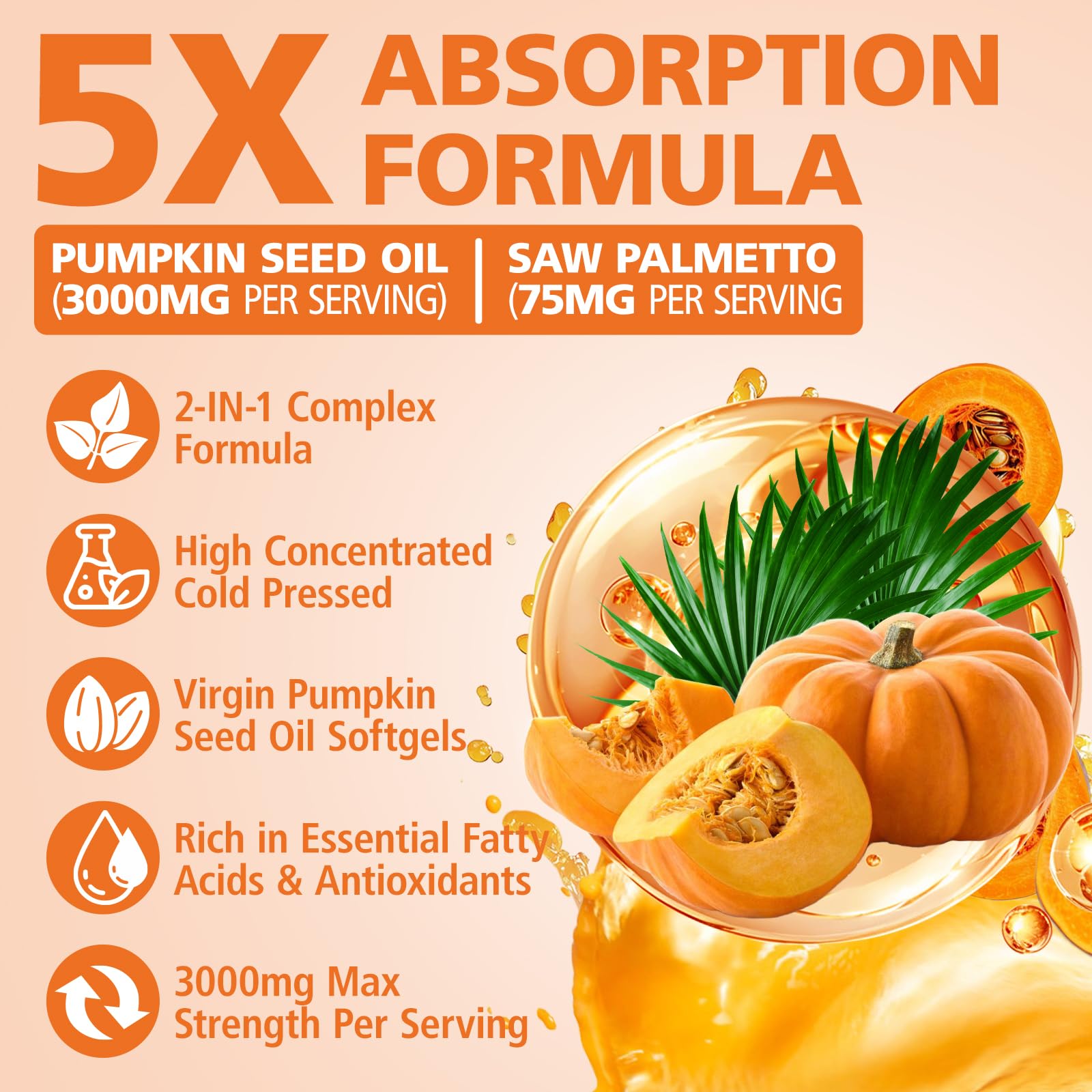 TTGUMMYAMAL capsules close-up, highlighting softgels for easy daily intake.