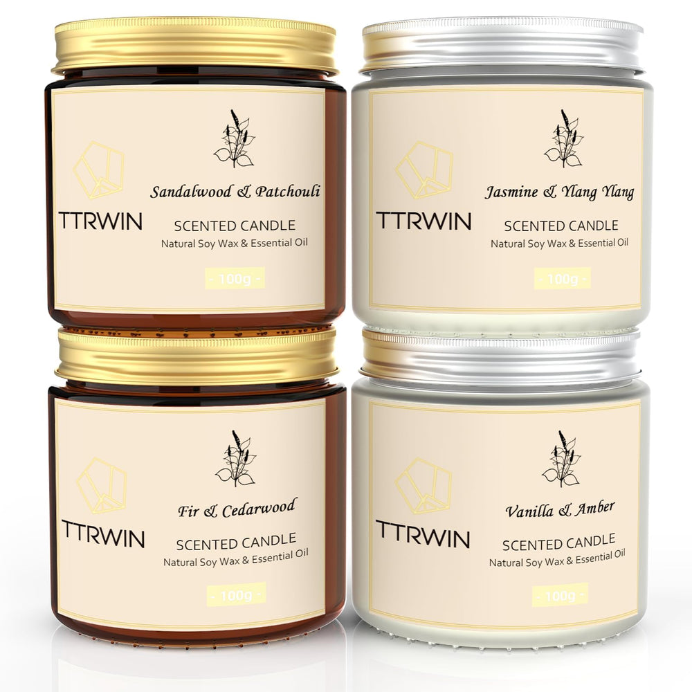 TTRWIN soy-wax-candle uses natural wax for clean burning