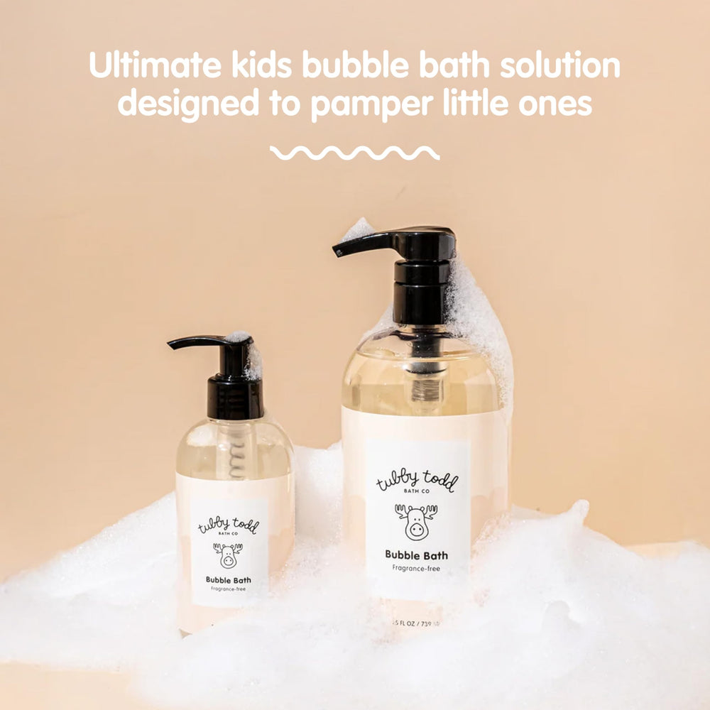 TUBBY TODD bubble bath for the family, gentle for all ages.
