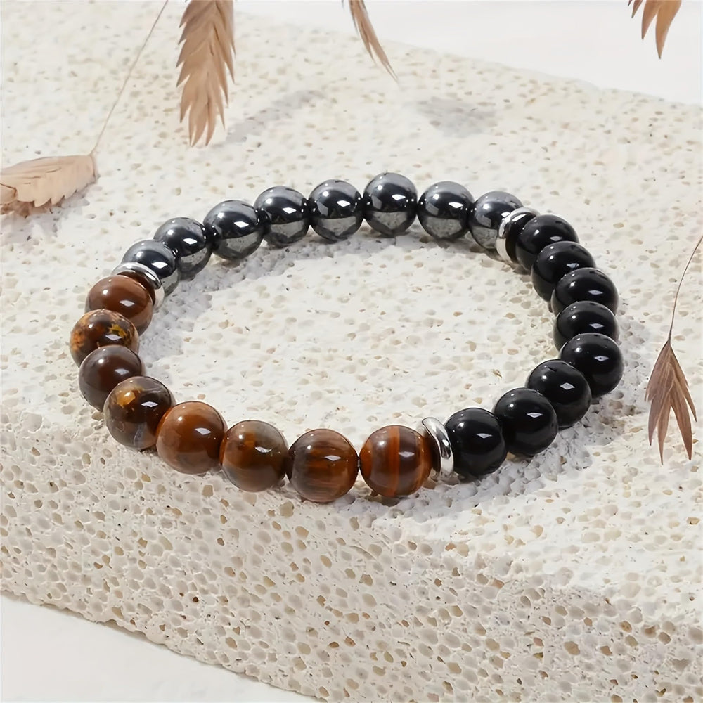 TUBIANCA hematite beads provide grounding and inner calm