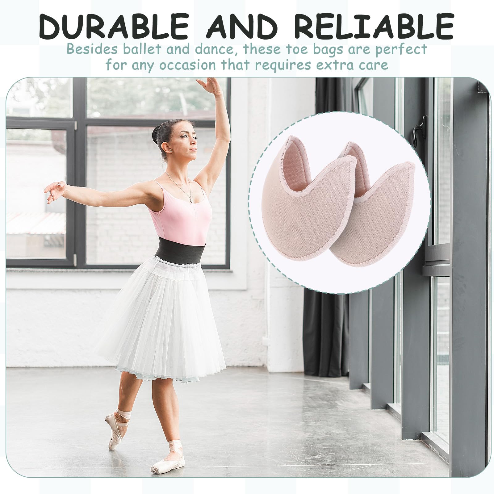 Tucnoeu skin-color toe pads provide daily walking comfort