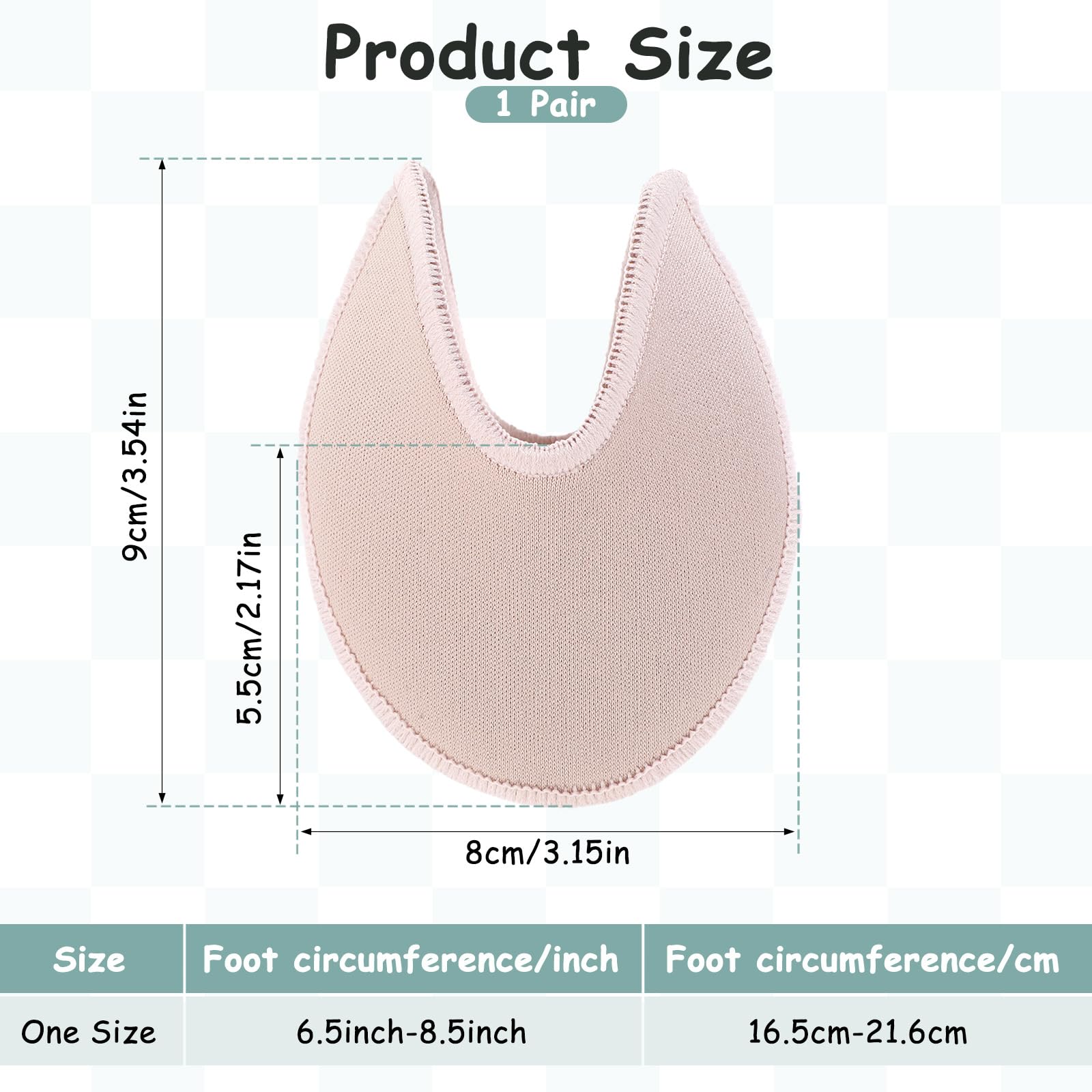 Tucnoeu toe pads used by dance teachers and students for posture