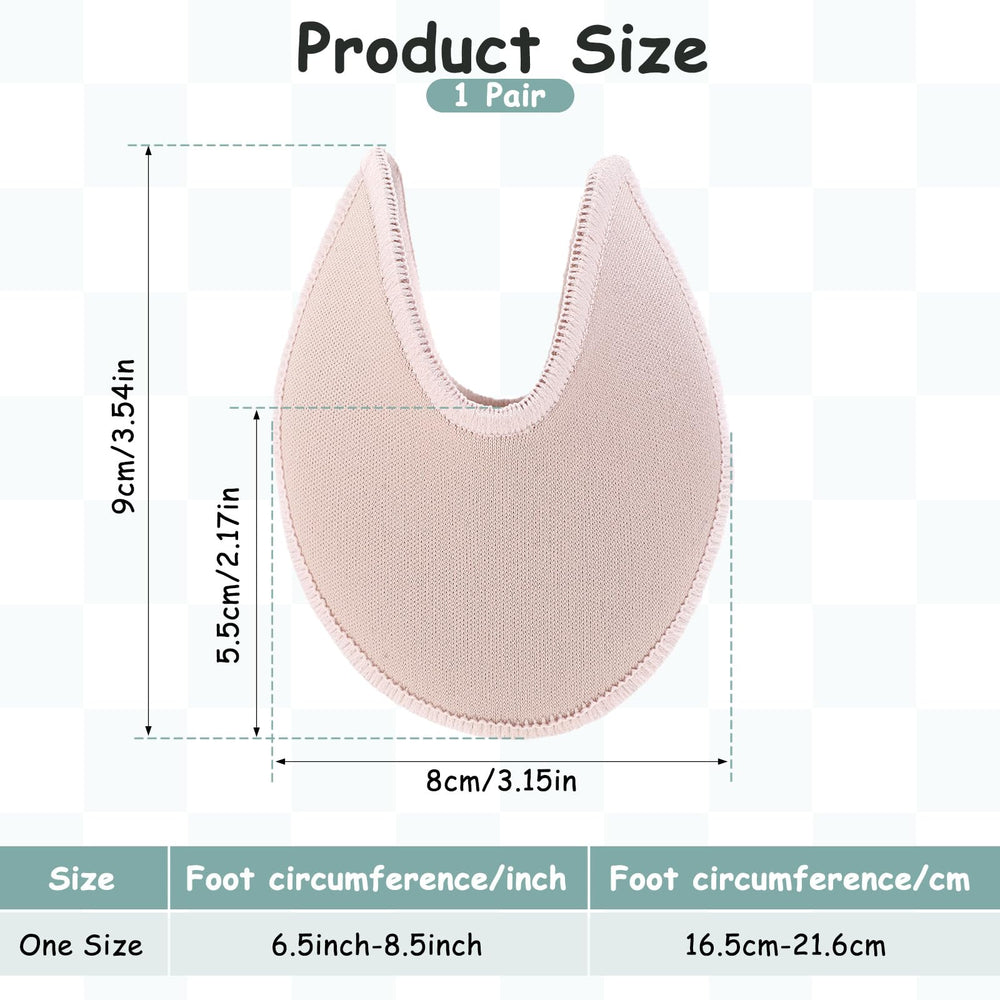 Tucnoeu toe pads used by dance teachers and students for posture