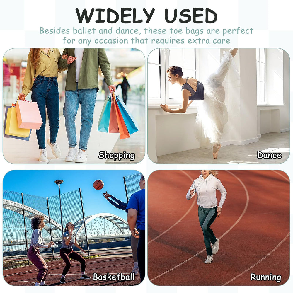 Tucnoeu skin-color toe pads discreet under pointe shoes