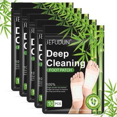 Tudiqe ginger foot pads pack ready for nightly use to support relaxation.