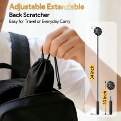 TUKUOS metal claw head enabling targeted scratch on hard-to-reach spots