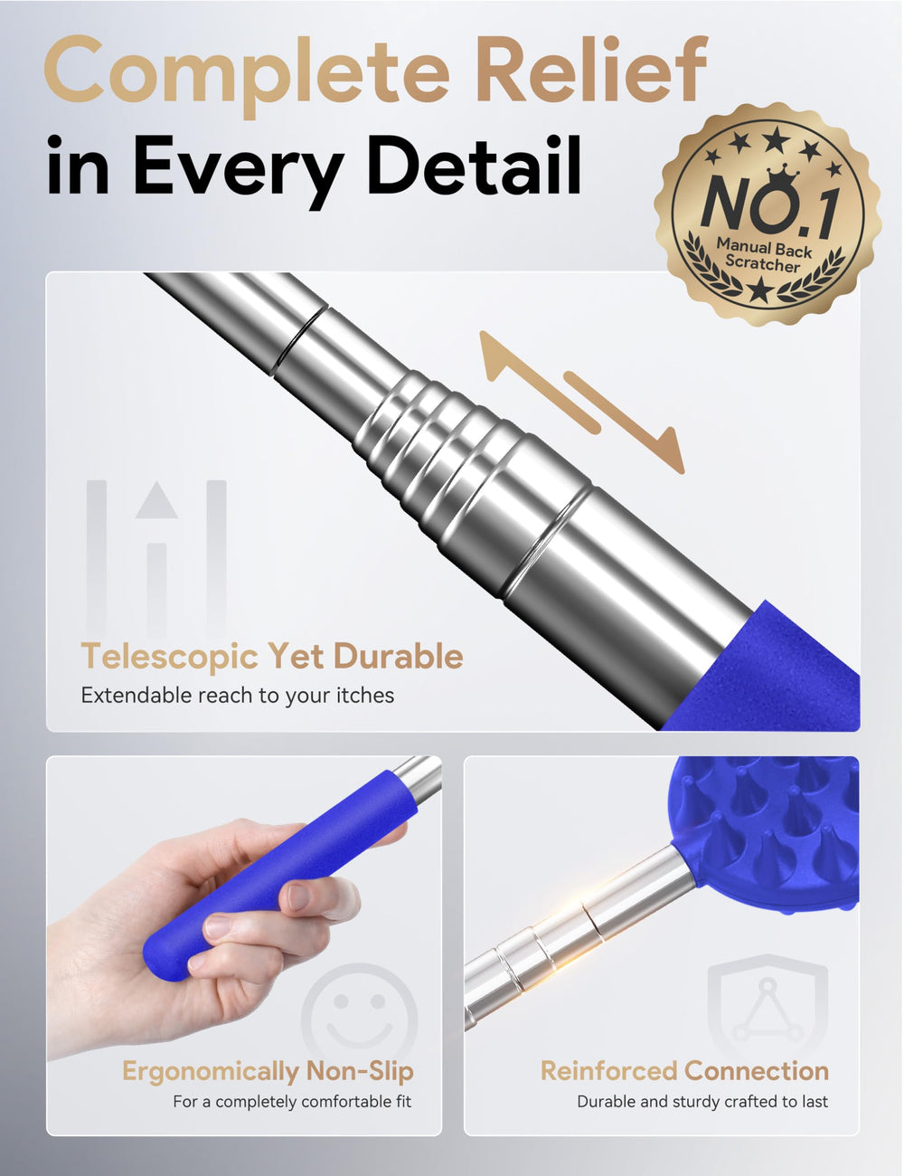 TUKUOS metal claw head targets tough spots with precise metal design