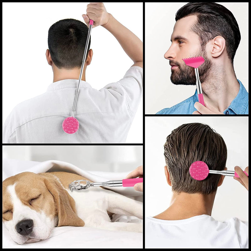 TUKUOS metal claw head for precise back scratching reach