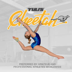 Tuli’s Cheetah Heel Cup packaging highlights USA-made construction.