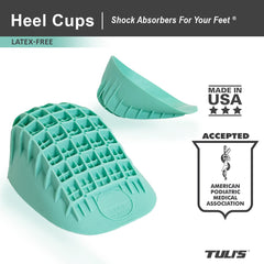 APMA-approved Tuli's heel cups for trusted foot care