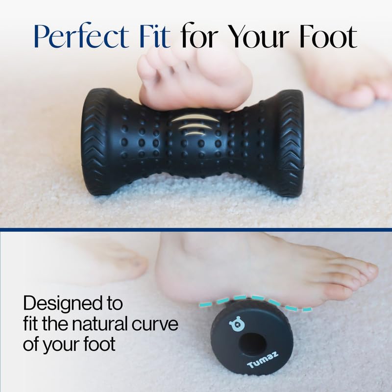 Tumaz foot roller delivers deep tissue-like massage for tense feet.
