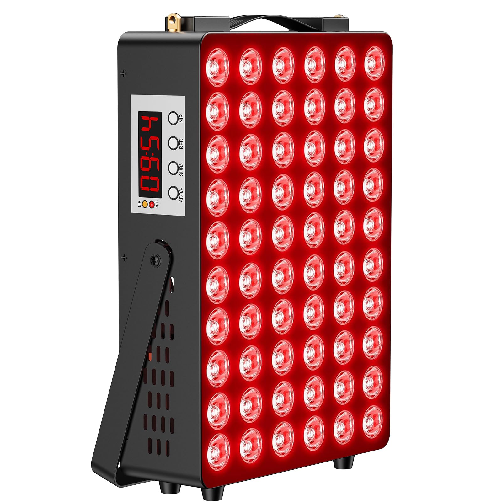 Tuohun red light therapy panel front view for skin and muscle comfort.