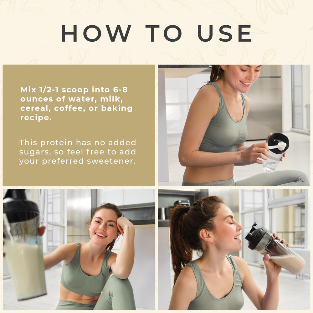 Tupaxa hemp protein powder used in baking batter for muffins or pancakes